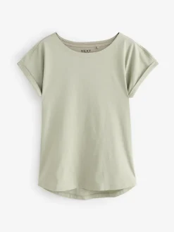 Multi - Verpakking van 7 T-shirts met kapmouwen van 100% katoen*Next Sale