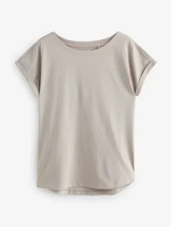 Multi - Verpakking van 7 T-shirts met kapmouwen van 100% katoen*Next Sale