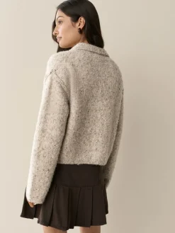 - Boucle Long Sleeve Polo Jumper*Next Sale