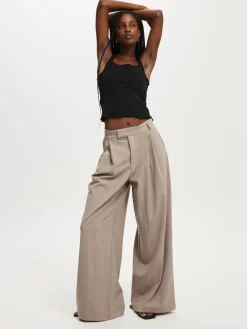 - Izzy Pleated Trousers*Cotton On