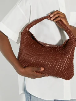 Natuurlijk - Deliberate Grote Geweven Tas*Dune London Sale