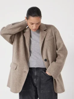 - Pure Wool Double Faced Blazer*Hush Outlet