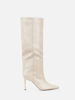 - Miguel Knee High Heeled Boots*Simmi London