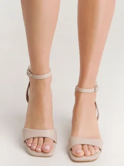 - Barely There on Low Block Heels in Extra Wide Fit*Simply Be Discount
