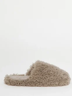 - Shaggy Fur Mule Slippers*Simply Be Clearance
