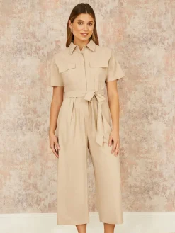 - Relaxed Fit Utility Jumpsuit*Yumi Online