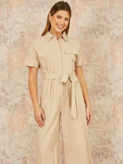 - Relaxed Fit Utility Jumpsuit*Yumi Online