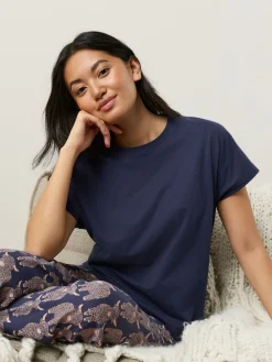 Navy Hamish The Highland Cow - Pyjama met korte mouwen*Next Online