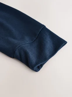 Navy Hamish The Highland Cow - Cosy Lightweight Dressing Gown*Next