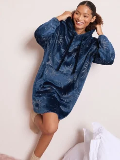 Navy Star & Moon - Print Christmas Snoodie*Friends Like These New