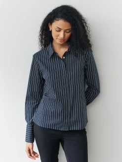 - Fitted Stretch Essential Long Sleeve Shirts 2 Pack*Next Outlet