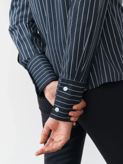 - Fitted Stretch Essential Long Sleeve Shirts 2 Pack*Next Outlet