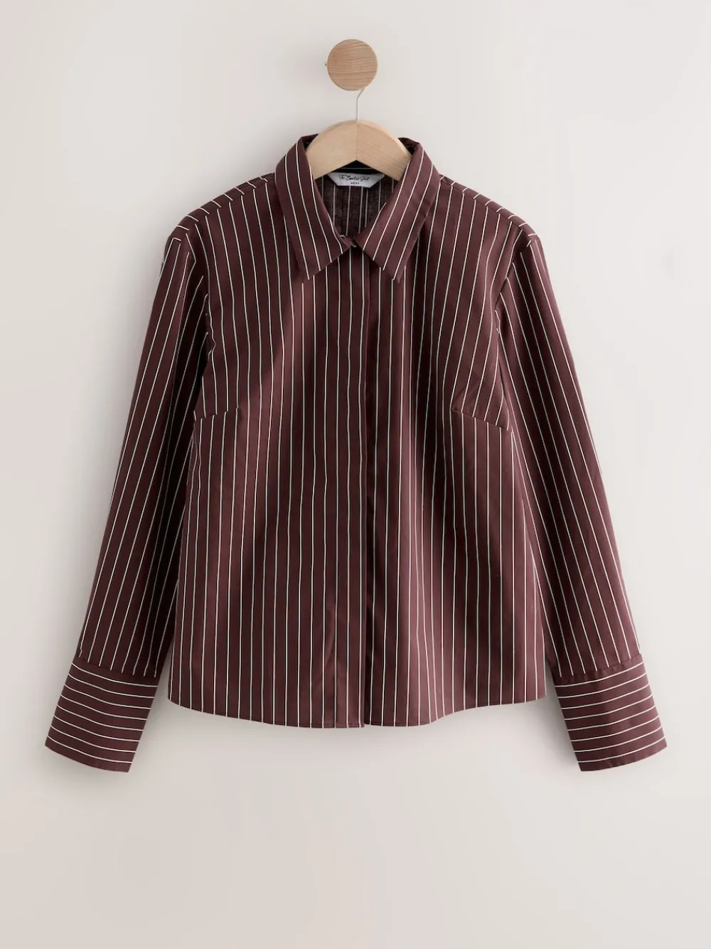 - Fitted Stretch Essential Long Sleeve Shirts 2 Pack*Next Outlet