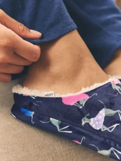 Navy Whippet - Pantoffelmuiltjes*Next New