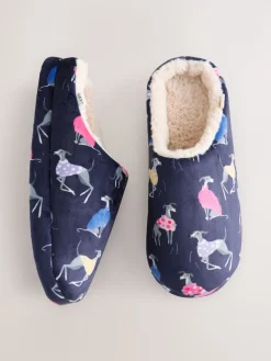 Navy Whippet - Pantoffelmuiltjes*Next New