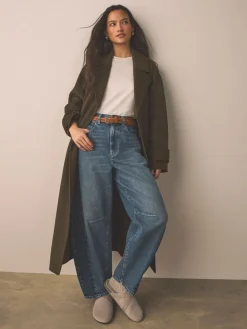 - Forever Comfort Leather Clean Footbed Clogs*Next Outlet