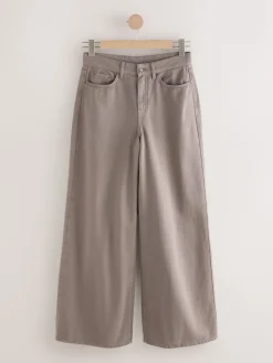 - Palazzo-jeans met hoge taille en wijde pijpen*Next Best