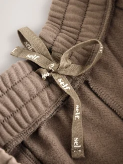 Nertsgrijs/bruin - joggingbroek met wijde pijpen*self. Online