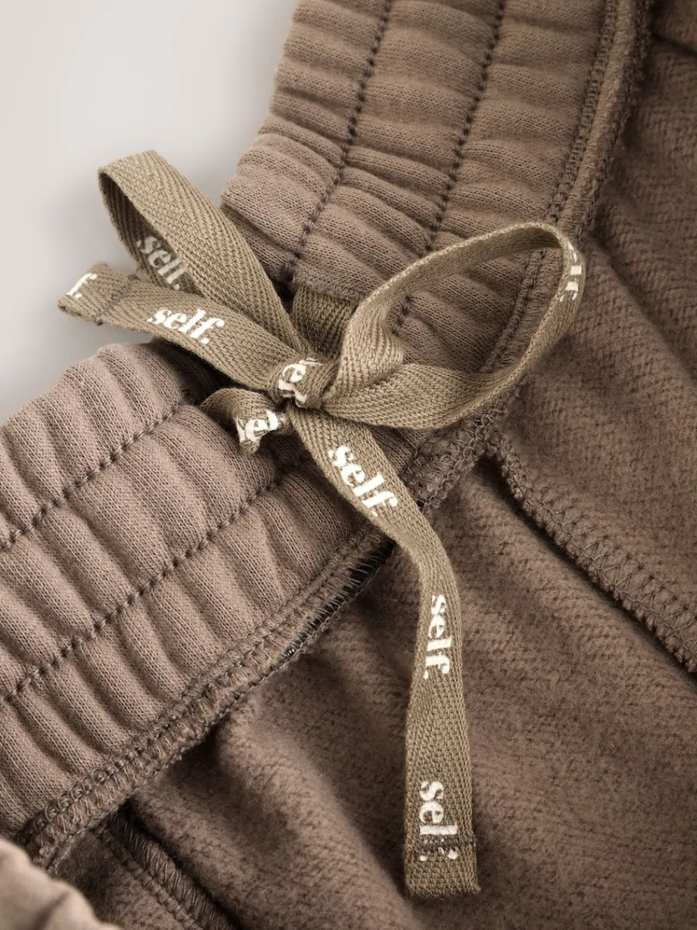 Nertsgrijs/bruin - joggingbroek met wijde pijpen*self. Online