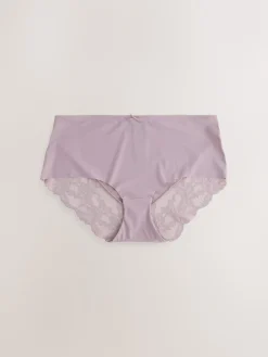 Neutraal - 5 Niet-aftekenende slips met kanten achterkant*Next Sale