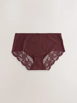 Neutraal - 5 Niet-aftekenende slips met kanten achterkant*Next Sale