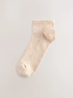 Neutraal - Set van 4 paar geribbelde trainingssokken*Next Outlet