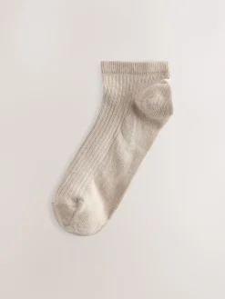 Neutraal - Set van 4 paar geribbelde trainingssokken*Next Outlet