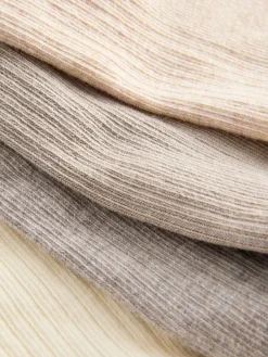 Neutraal - Set van 4 paar geribbelde trainingssokken*Next Outlet