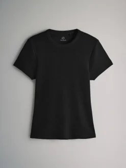 Neutraal - 5 Pack Korte Mouw Geribd T-shirt*The Set Online