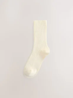 - Warm Handle Ribbed Ankle Socks 3 Pack*Next