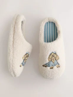 Neutrale Charlie Cockapoo - Instappantoffels met borgvoering*Next