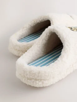 Neutrale Charlie Cockapoo - Instappantoffels met borgvoering*Next