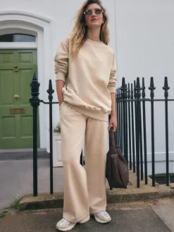 - Essential Wide Leg Jersey Joggers*Next