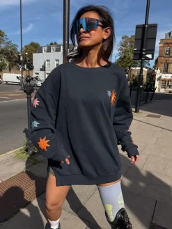 - Katoenen sweatshirt*Never Fully Dressed Online