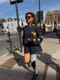 - Katoenen sweatshirt*Never Fully Dressed Online