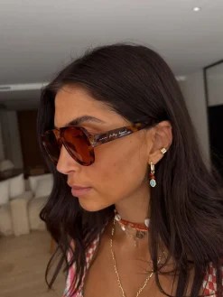 Aviator Style Orange Lens Sunglasses*Never Fully Dressed Best