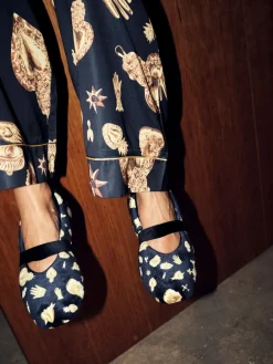 Charm Velour Mary Jane Slippers*Never Fully Dressed Hot