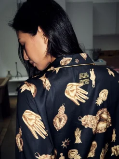 Charm Satin Button Through Pyjamas*Never Fully Dressed Online