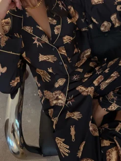 Charm Satin Button Through Pyjamas*Never Fully Dressed Online