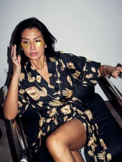 Charm Satin Robe*Never Fully Dressed Sale