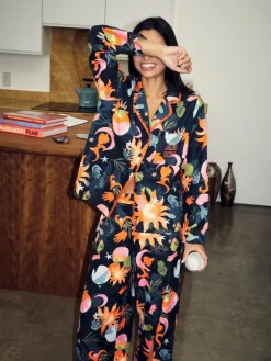 Cotton Button Through Shorts Set Pyjamas*Never Fully Dressed