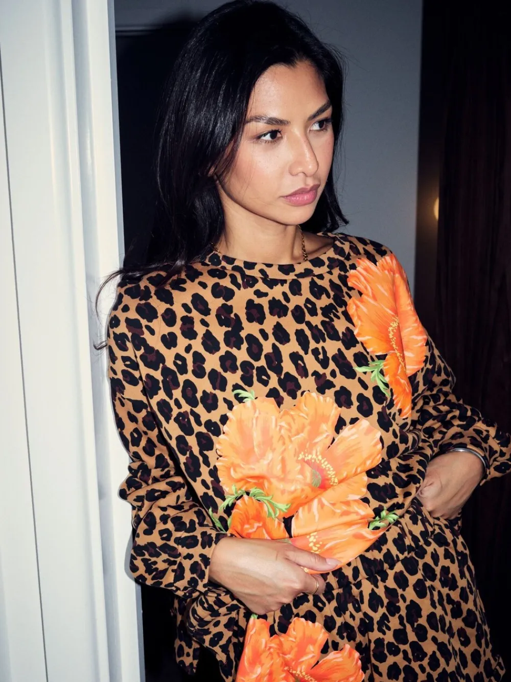 Poppy Cotton Sweatshirt*Never Fully Dressed New