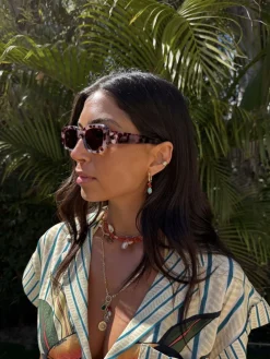 Rectangle Tortoiseshell Sunglasses*Never Fully Dressed New