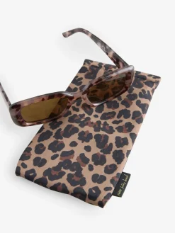 Rectangle Tortoiseshell Sunglasses*Never Fully Dressed New