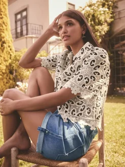 - Denim jongensshort*Next Online