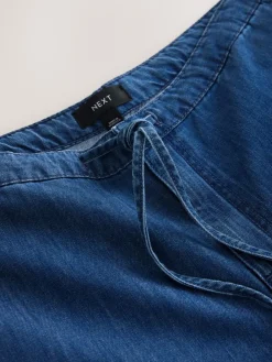 Normaal blauw - Heart Pocket Detail Wide Leg Joggers Jeans*Next