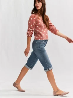 - Knielange Bermuda denim shorts*Next New