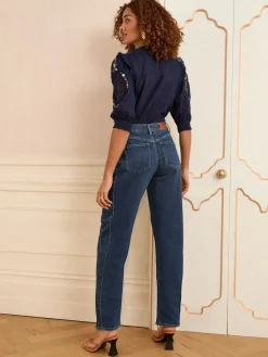 - Barrel jeans*Love & Roses Best