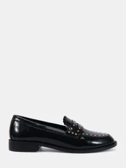 CARMELLA Stud Detail Loafers*Novo Discount