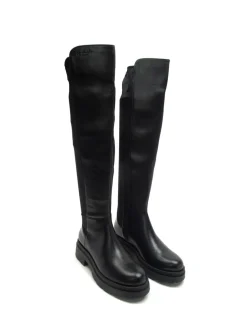 Brixton Knee-High Leather Boots*Off The Hook Sale